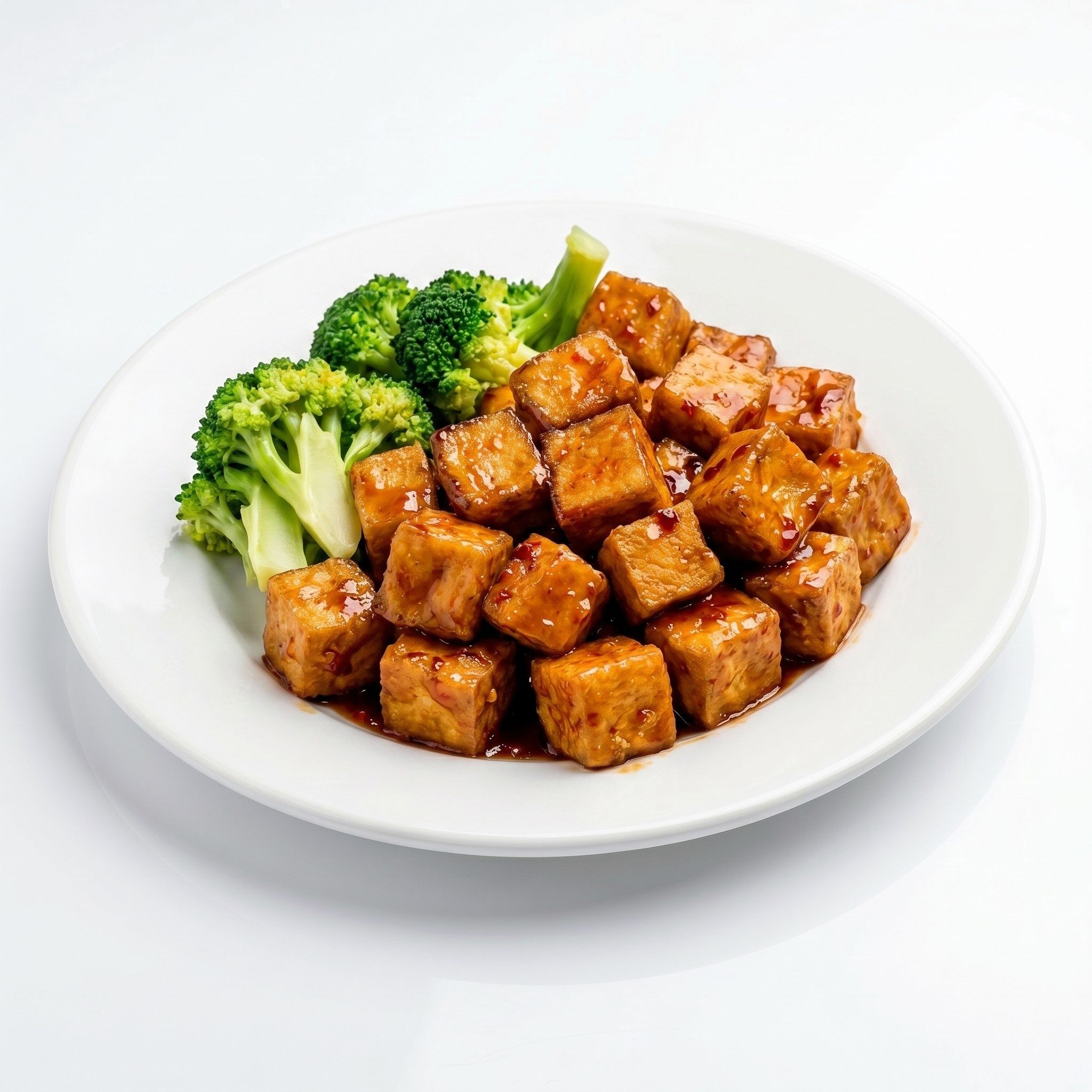Orange Tso's Bean Curd.