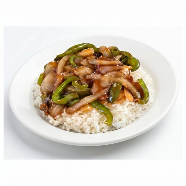 C. Pepper Steak With Onion.