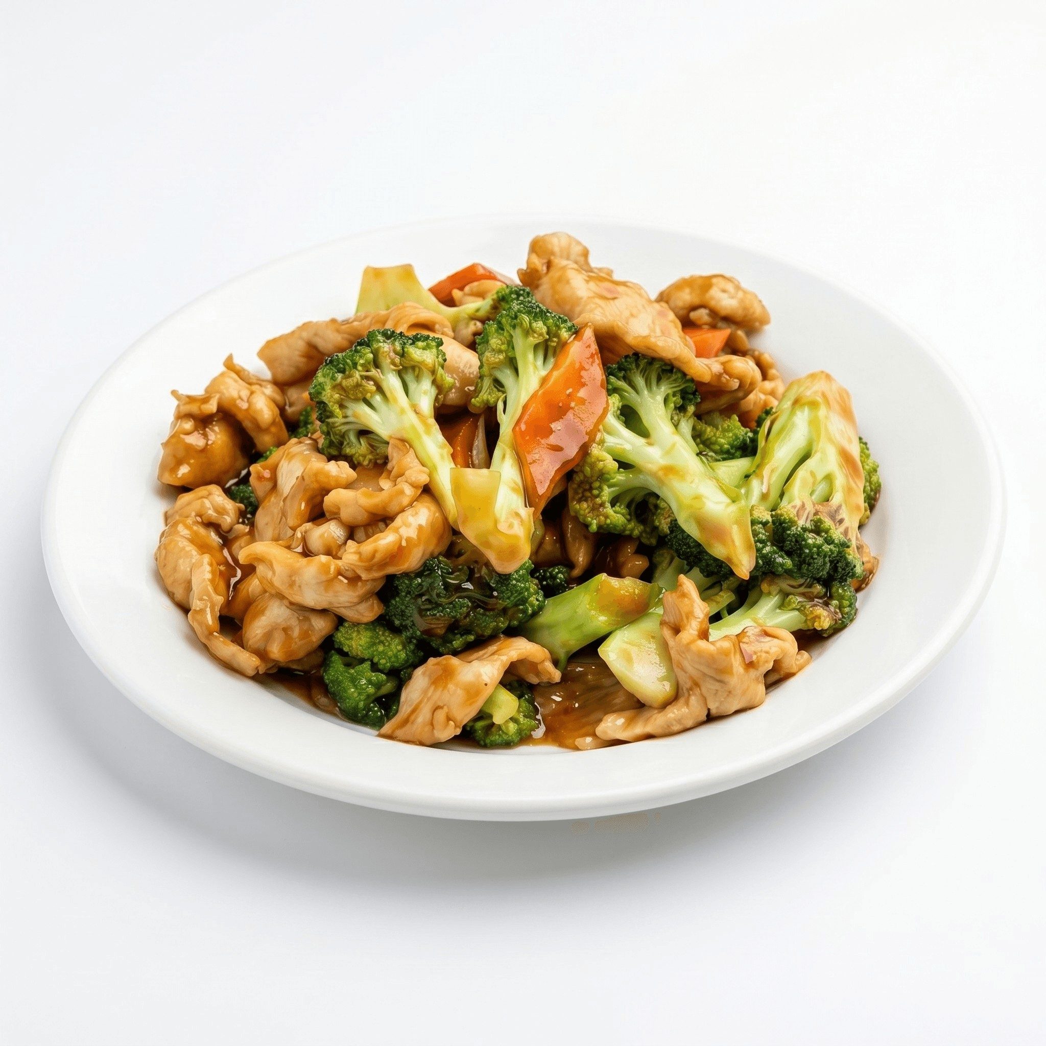 Chicken with Broccoli.
