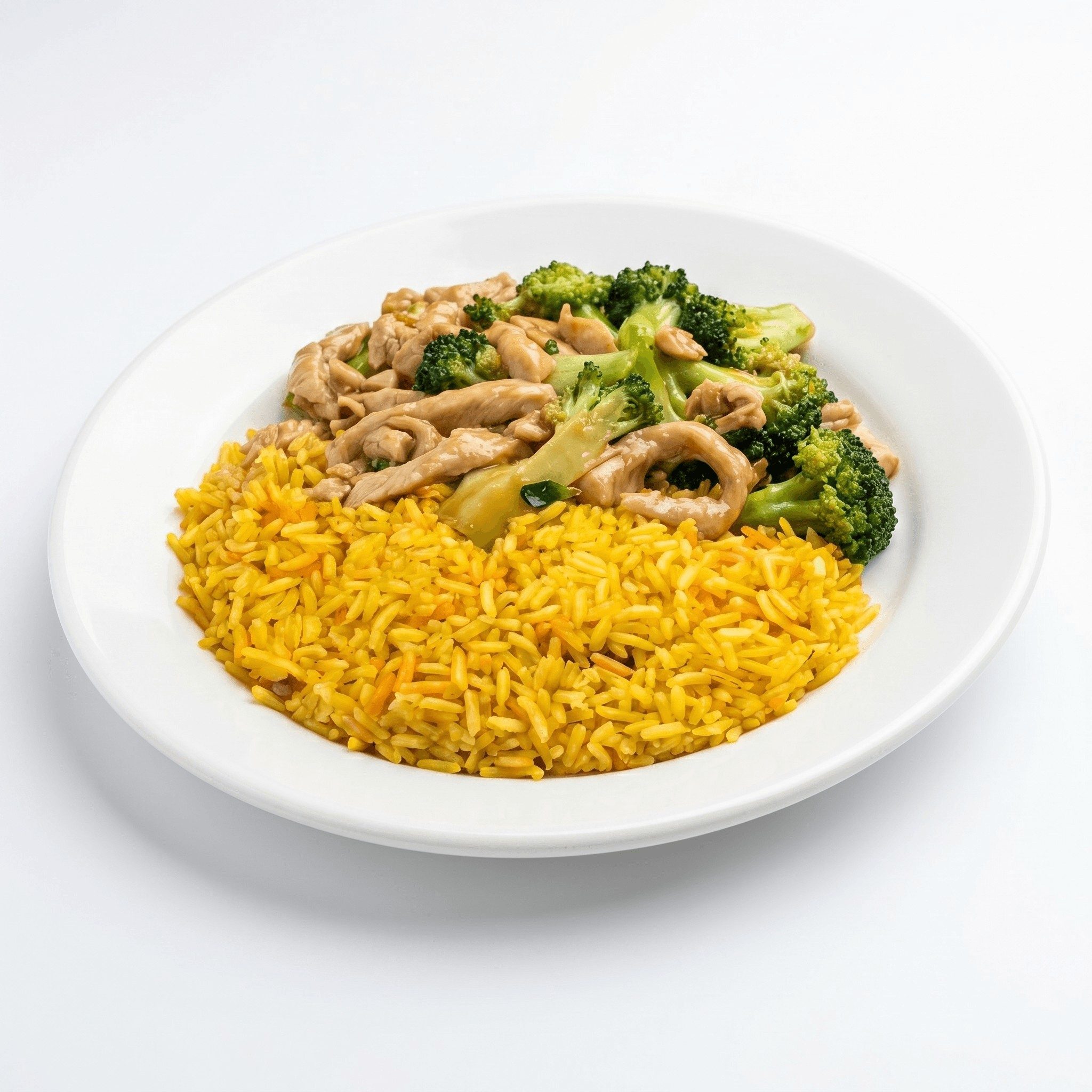 C. Chicken with Broccoli Plate.