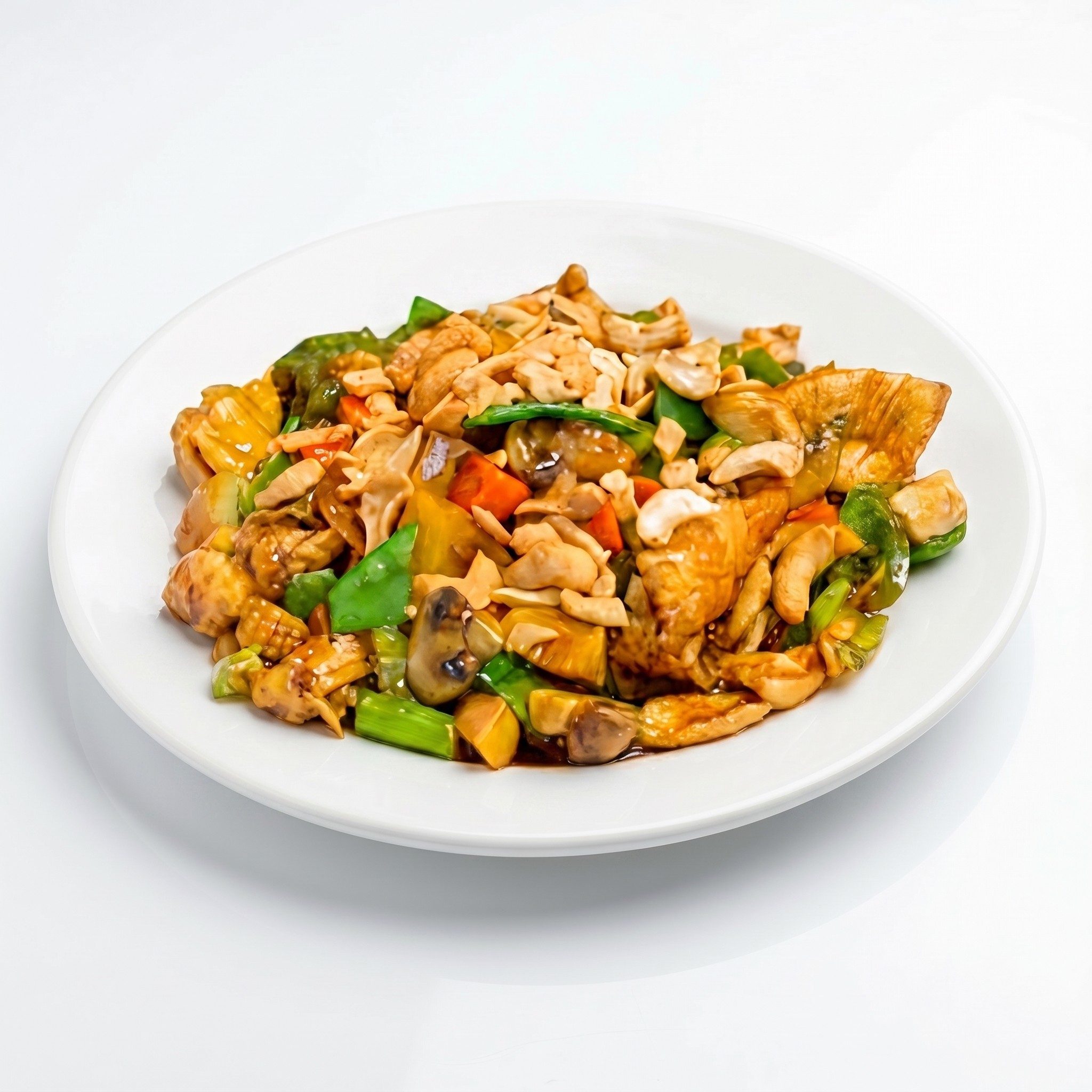 Chicken with Cashew Nuts.