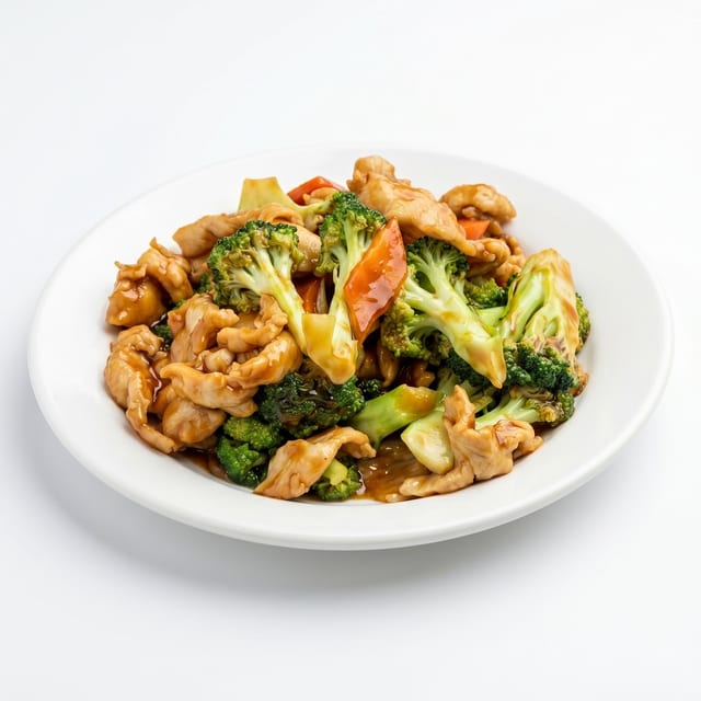 L. Chicken With Broccoli.