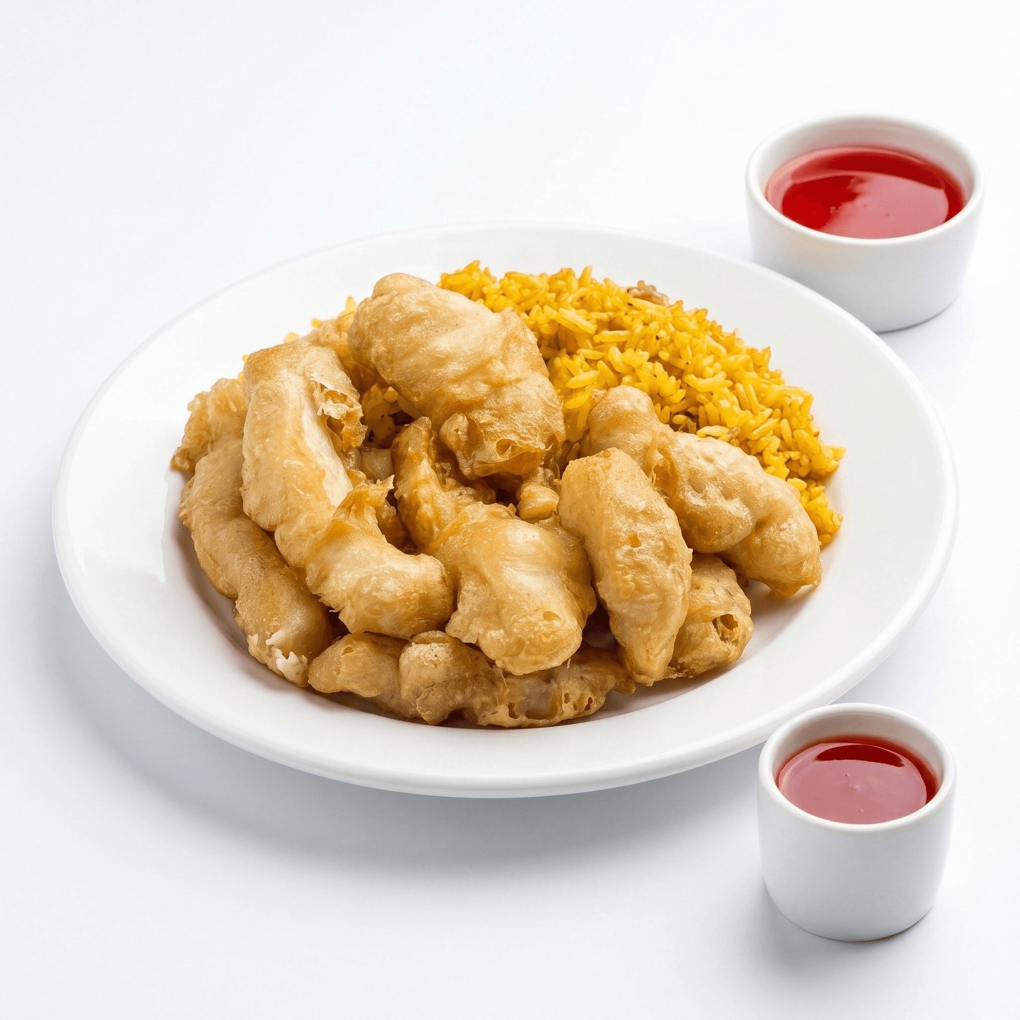 Sweet & Sour Chicken.