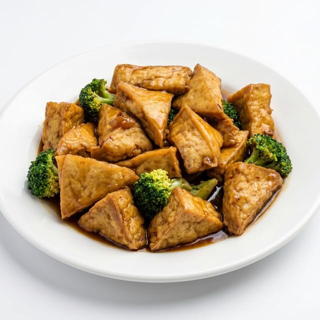 General Tso's Bean Curd.