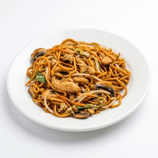 C. Shrimp Lo Mein Plate