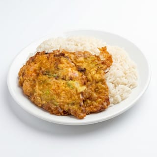 Chicken Egg Foo Young Lunch Special