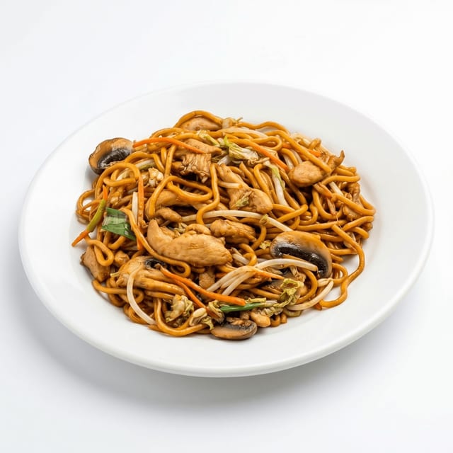 C.Chicken Lo Mein Plate.