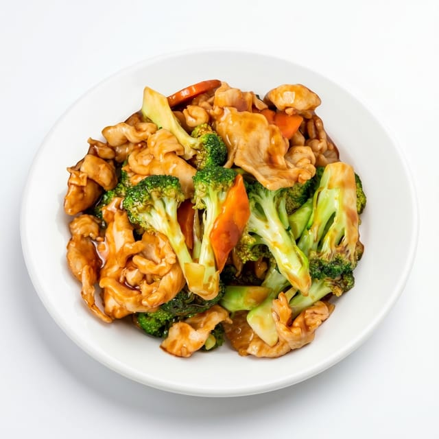 Chicken With Broccoli.