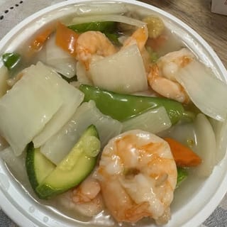 Shrimp with Chinese Vegetable