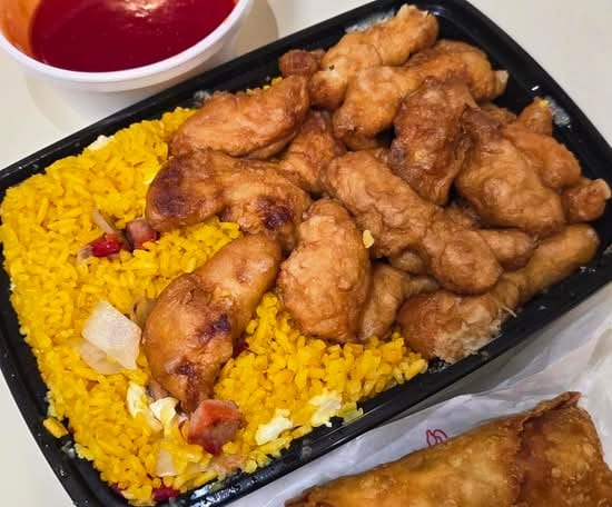 Kids Sweet & Sour Chicken.